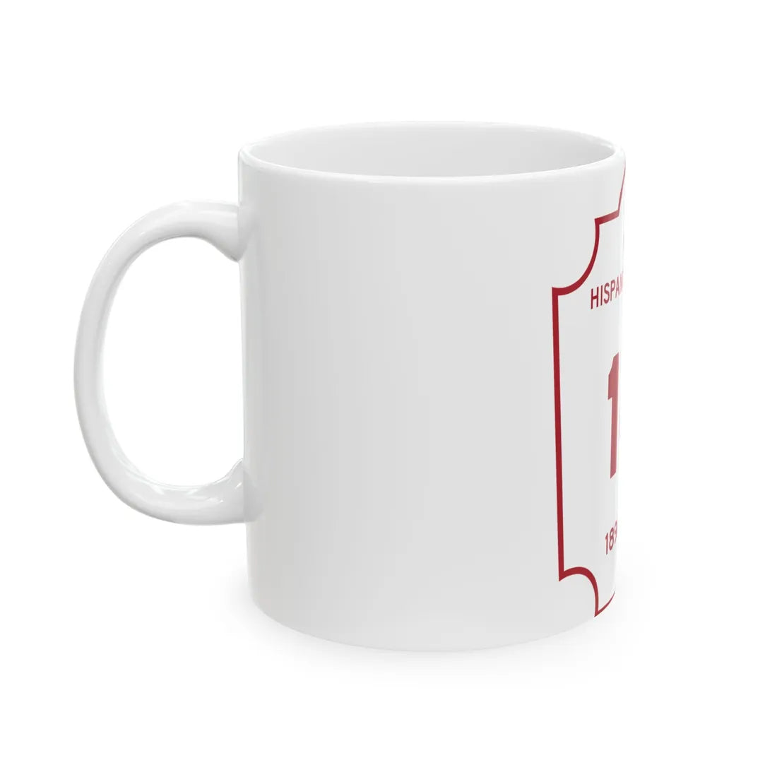 Ruta Hispanoamericana (Puerto Rico) (Road Sign) White Coffee Mug - Go Mug Yourself