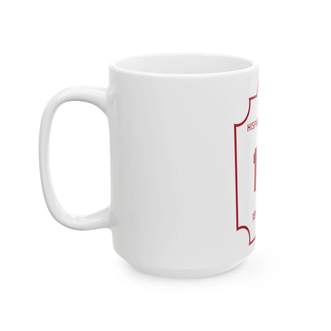 Ruta Hispanoamericana (Puerto Rico) (Road Sign) White Coffee Mug - Go Mug Yourself