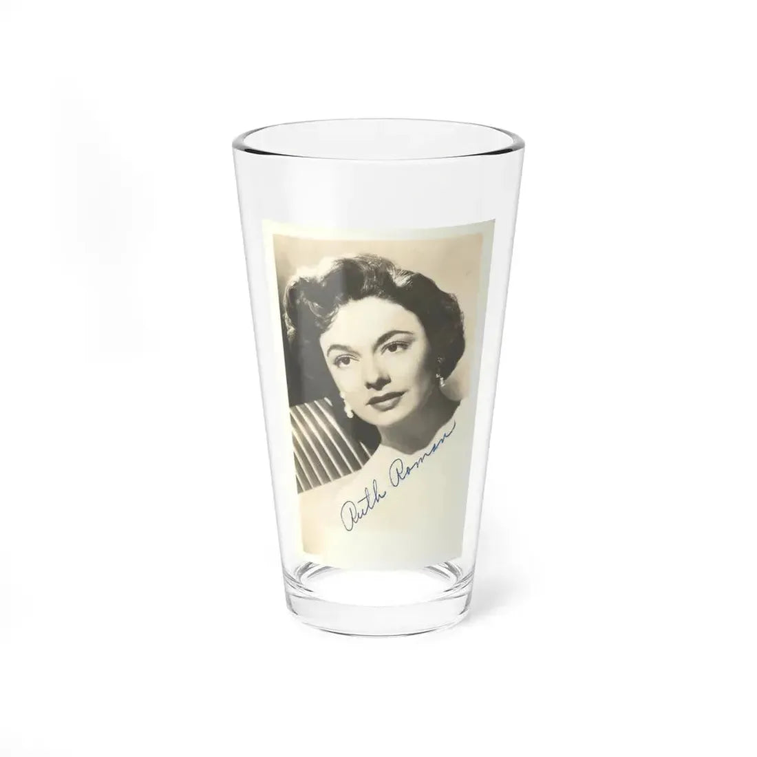 Ruth Roman #100 (Vintage Female Icon) Pint Glass 16oz 16oz - Go Mug Yourself