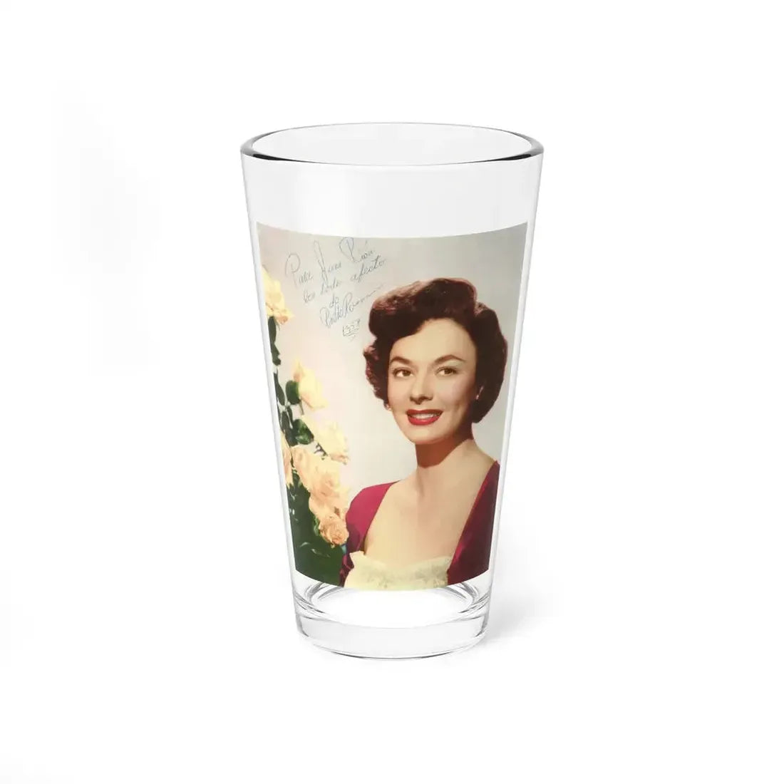 Ruth Roman #101 (Vintage Female Icon) Pint Glass 16oz 16oz - Go Mug Yourself