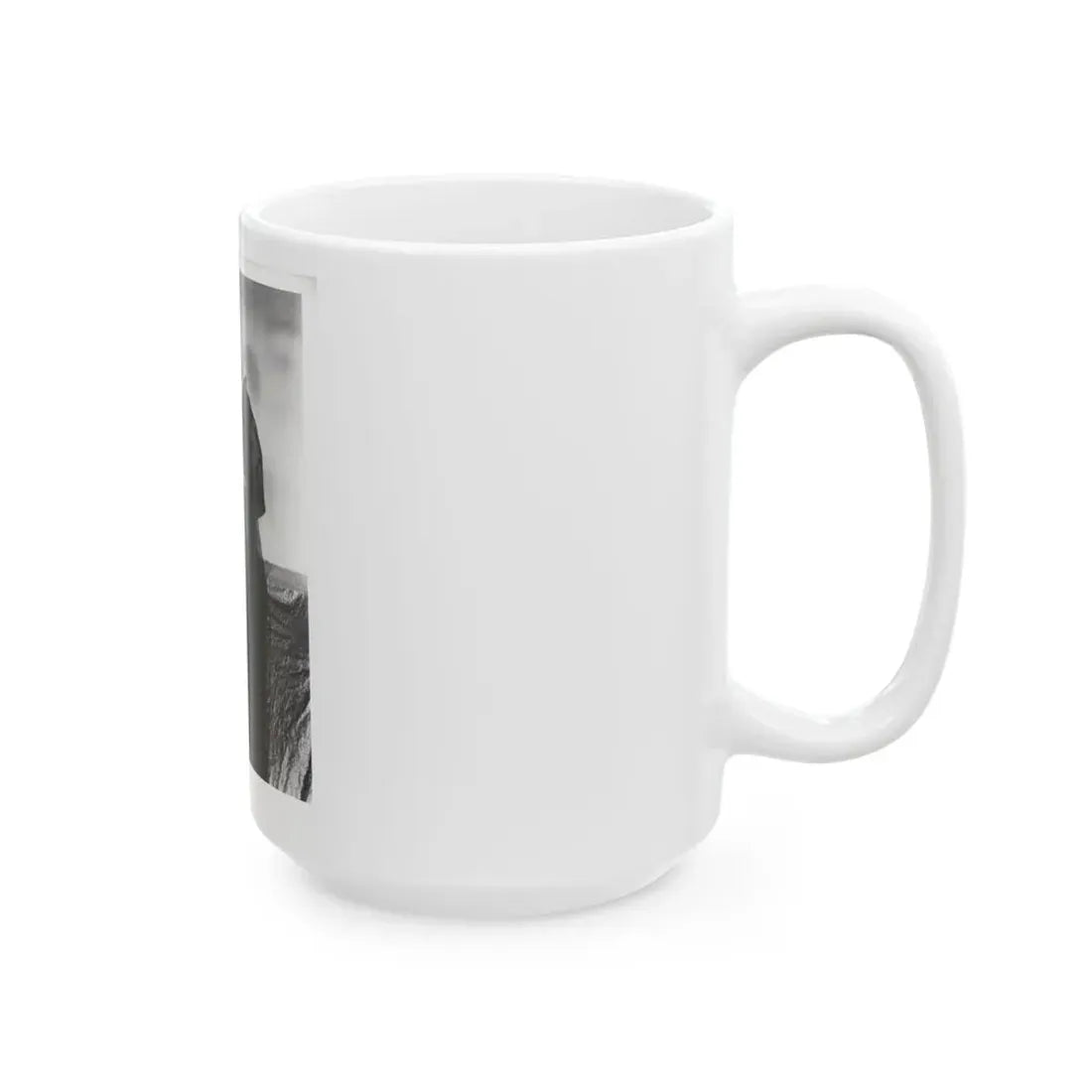 Ruth Roman #103 - 8x10 B&W Full Body Glamour Dress & Lingerie from circa (Vintage Female Icon) White Coffee Mug - Go Mug Yourself