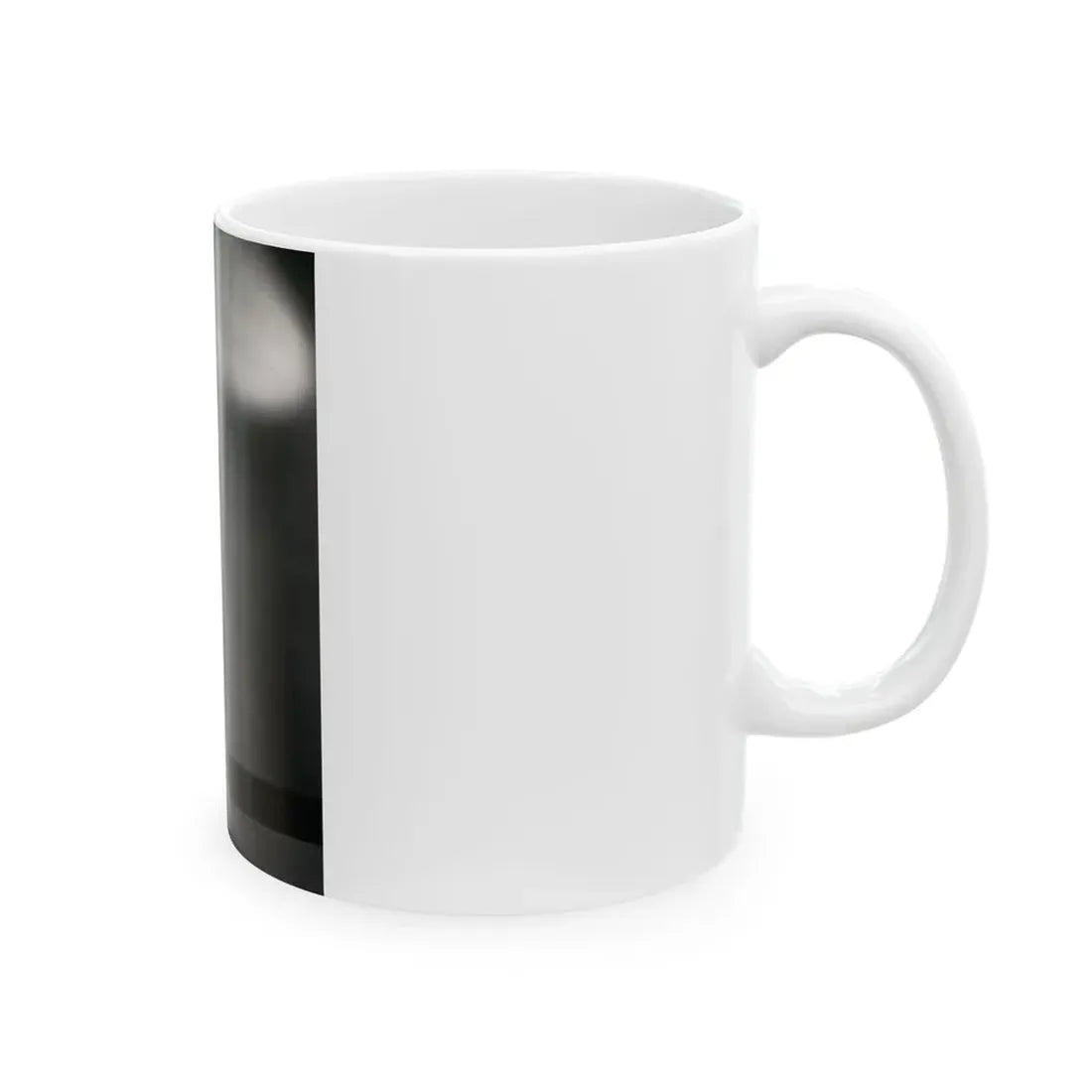 Ruth Roman #104 - 8x10 B&W Full Body Glamour Dress Photo from circa (Vintage Female Icon) White Coffee Mug - Go Mug Yourself
