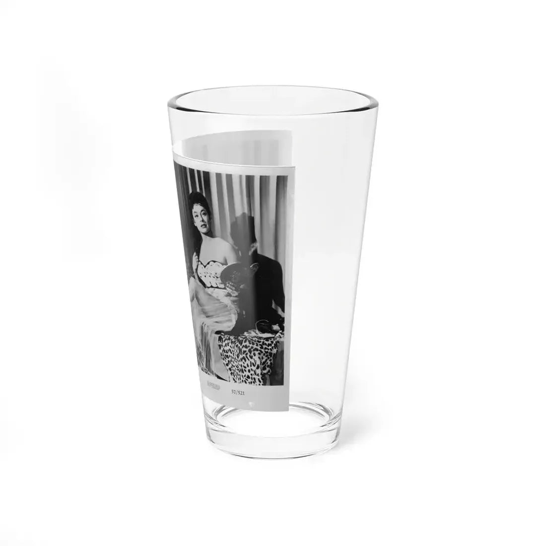 Ruth Roman #47 (Vintage Female Icon) Pint Glass 16oz - Go Mug Yourself