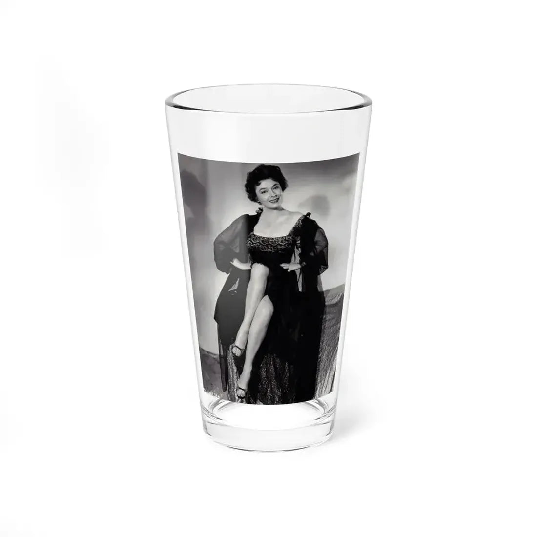 Ruth Roman #62 (Vintage Female Icon) Pint Glass 16oz 16oz - Go Mug Yourself