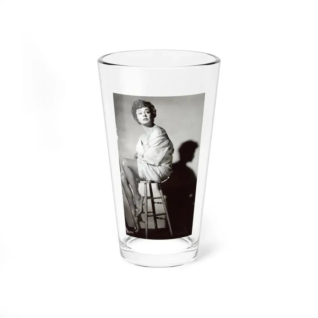 Ruth Roman #851 (Vintage Female Icon) Pint Glass 16oz 16oz - Go Mug Yourself