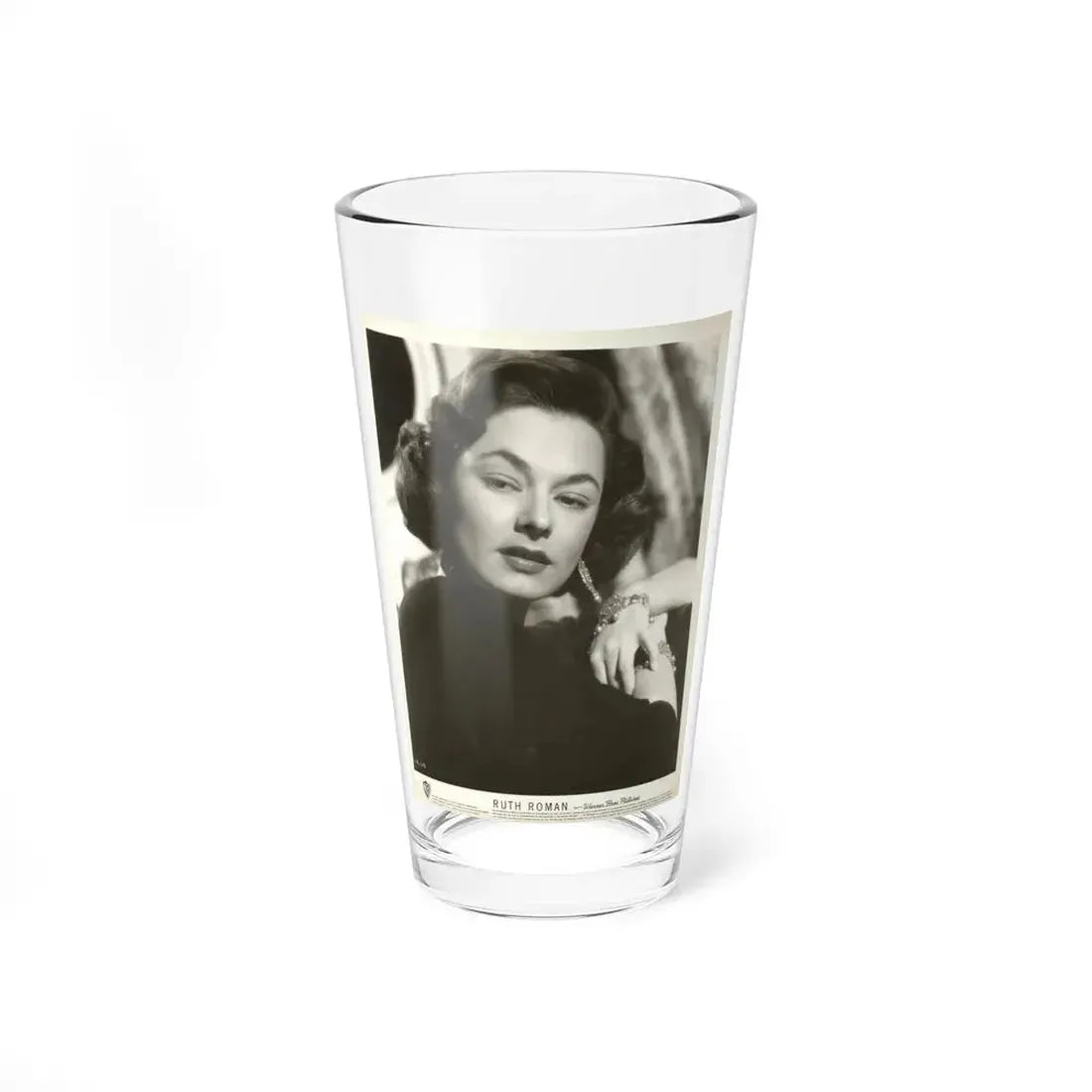 Ruth Roman #94 (Vintage Female Icon) Pint Glass 16oz 16oz - Go Mug Yourself