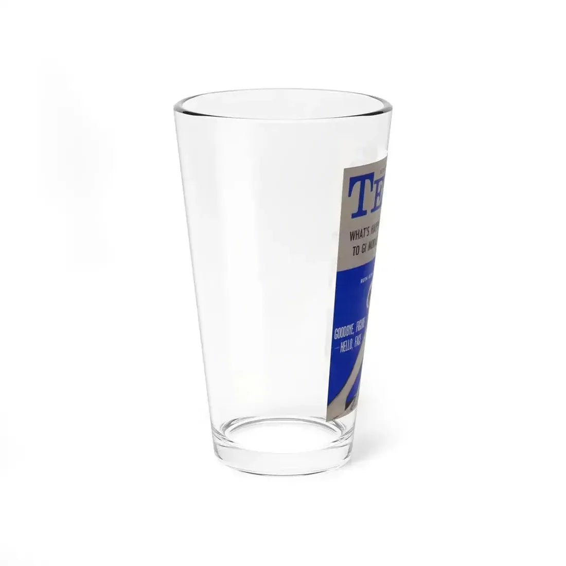 Ruth Roman #98 - Mag. Cover (Vintage Female Icon) Pint Glass 16oz - Go Mug Yourself