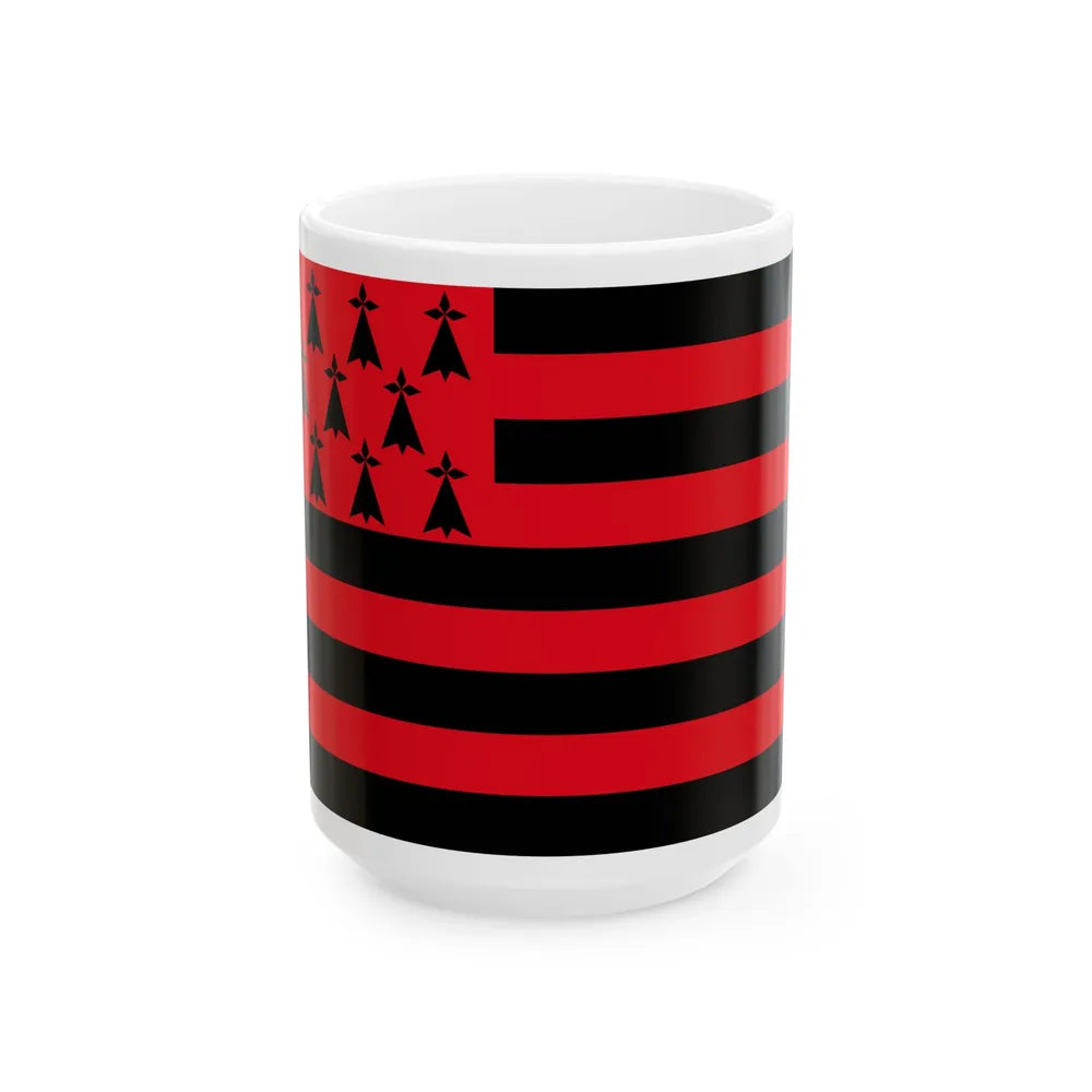 Ruz ha Du (Belgium) White Coffee Mug 15oz - Go Mug Yourself