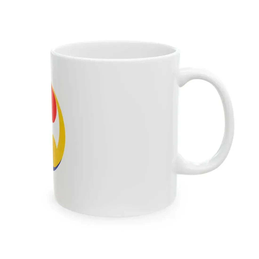 Ryukyu Islands flag 1875-1879 cs (Japan) White Coffee Mug - Go Mug Yourself