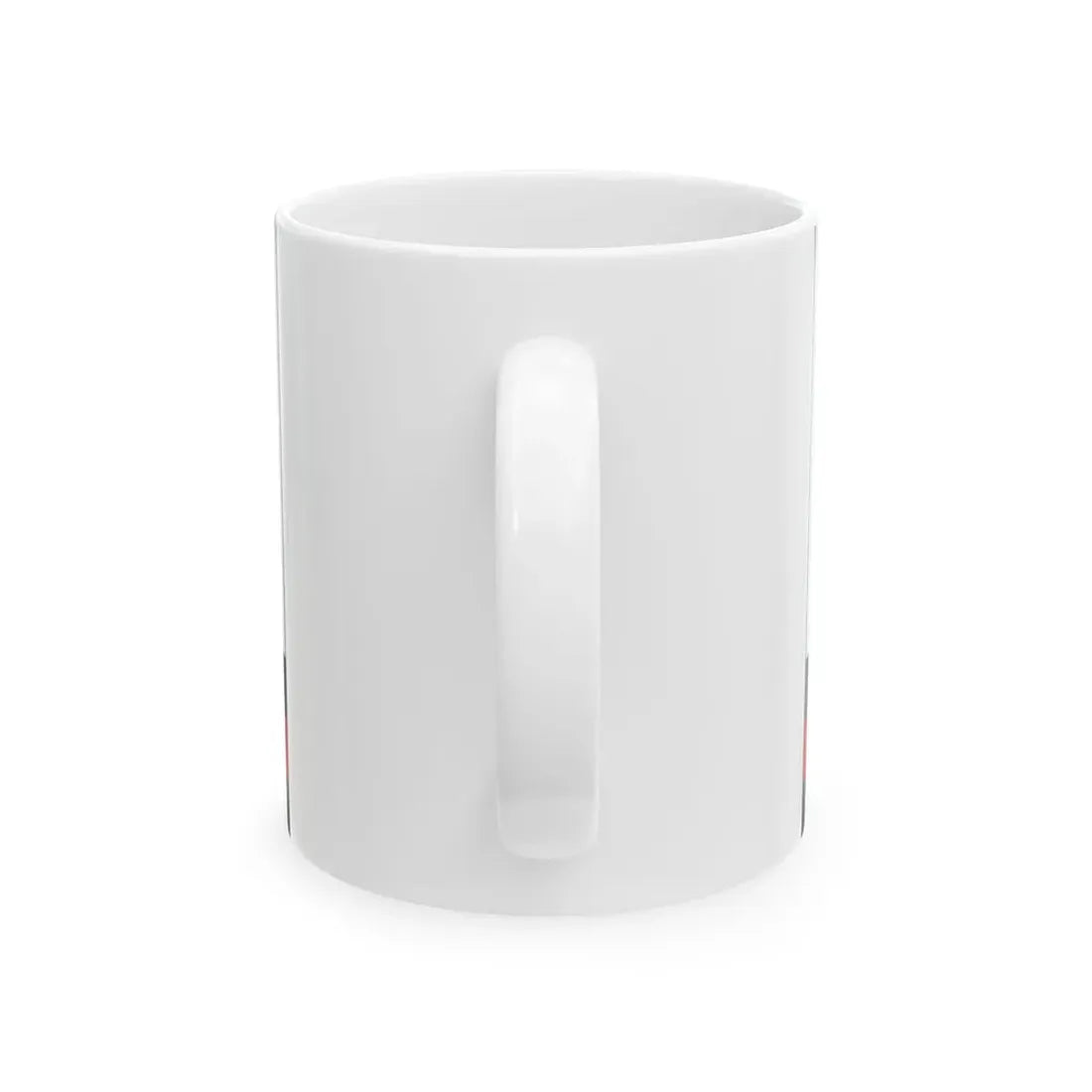 Ryukyu Islands flag until 1875 bordered (Japan) White Coffee Mug - Go Mug Yourself