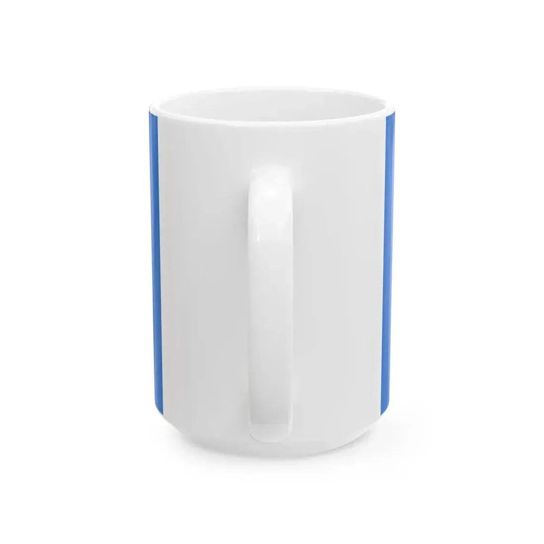 Saaremaa vald lipp (Estonia) White Coffee Mug - Go Mug Yourself