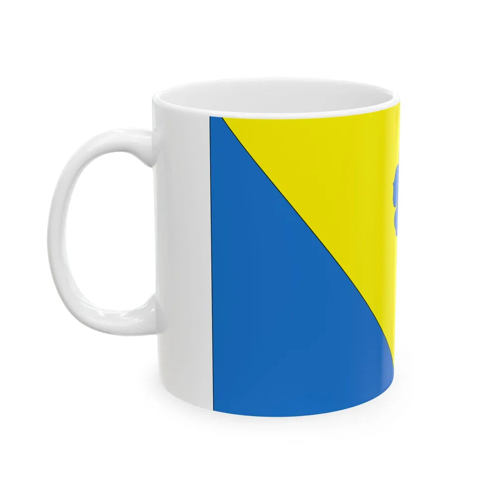 Saarepeedi-valla-lipp (Estonia) White Coffee Mug - Go Mug Yourself