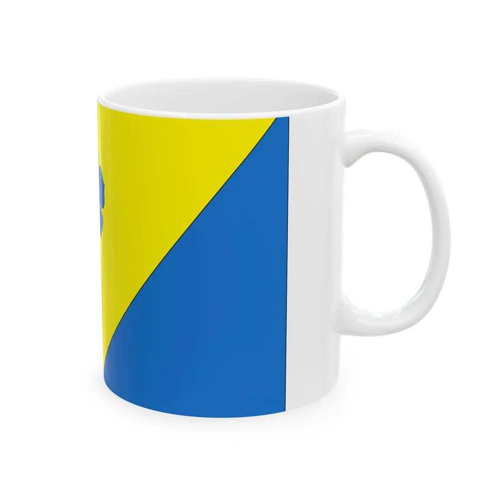 Saarepeedi-valla-lipp (Estonia) White Coffee Mug - Go Mug Yourself