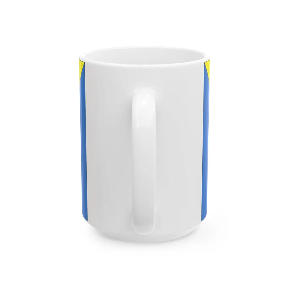 Saarepeedi-valla-lipp (Estonia) White Coffee Mug - Go Mug Yourself