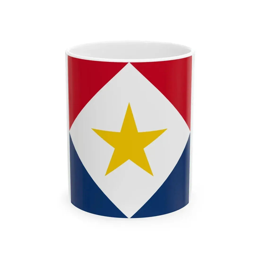 Saba Icon (Netherlands) White Coffee Mug 11oz - Go Mug Yourself