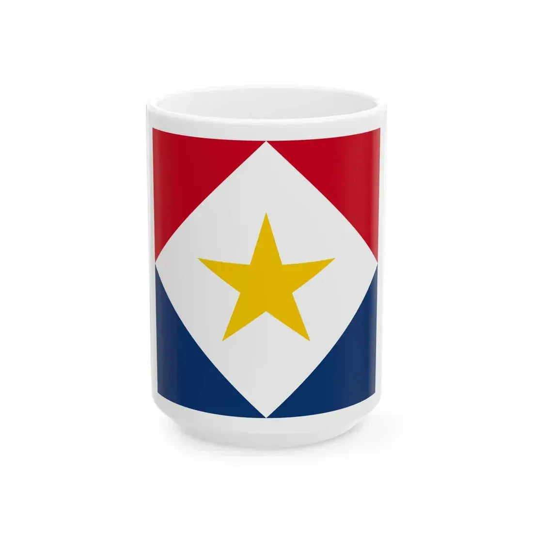 Saba Icon (Netherlands) White Coffee Mug 15oz - Go Mug Yourself