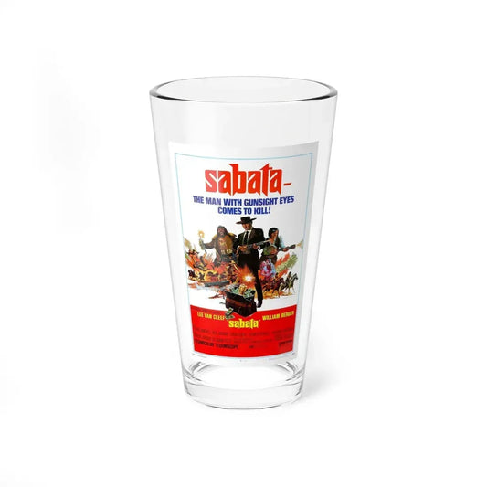 SABATA 1969 Movie Poster - Pint Glass 16oz 16oz - Go Mug Yourself