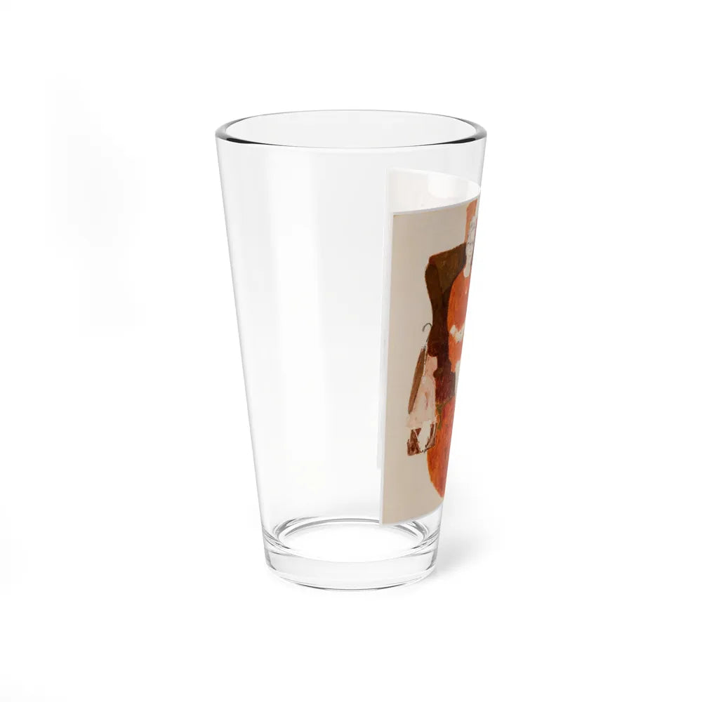 Sabina and the Herd by Louis Auchincloss, The Saturday Evening Post, January 29, 1966 (Magazine Illustration) Pint Glass 16oz - Go Mug Yourself