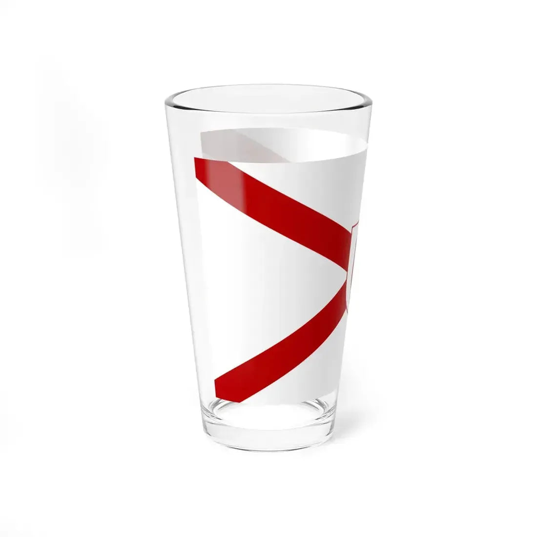 Saint Patricks flag for Northern Ireland shield (Ireland) Pint Glass 16oz - Go Mug Yourself