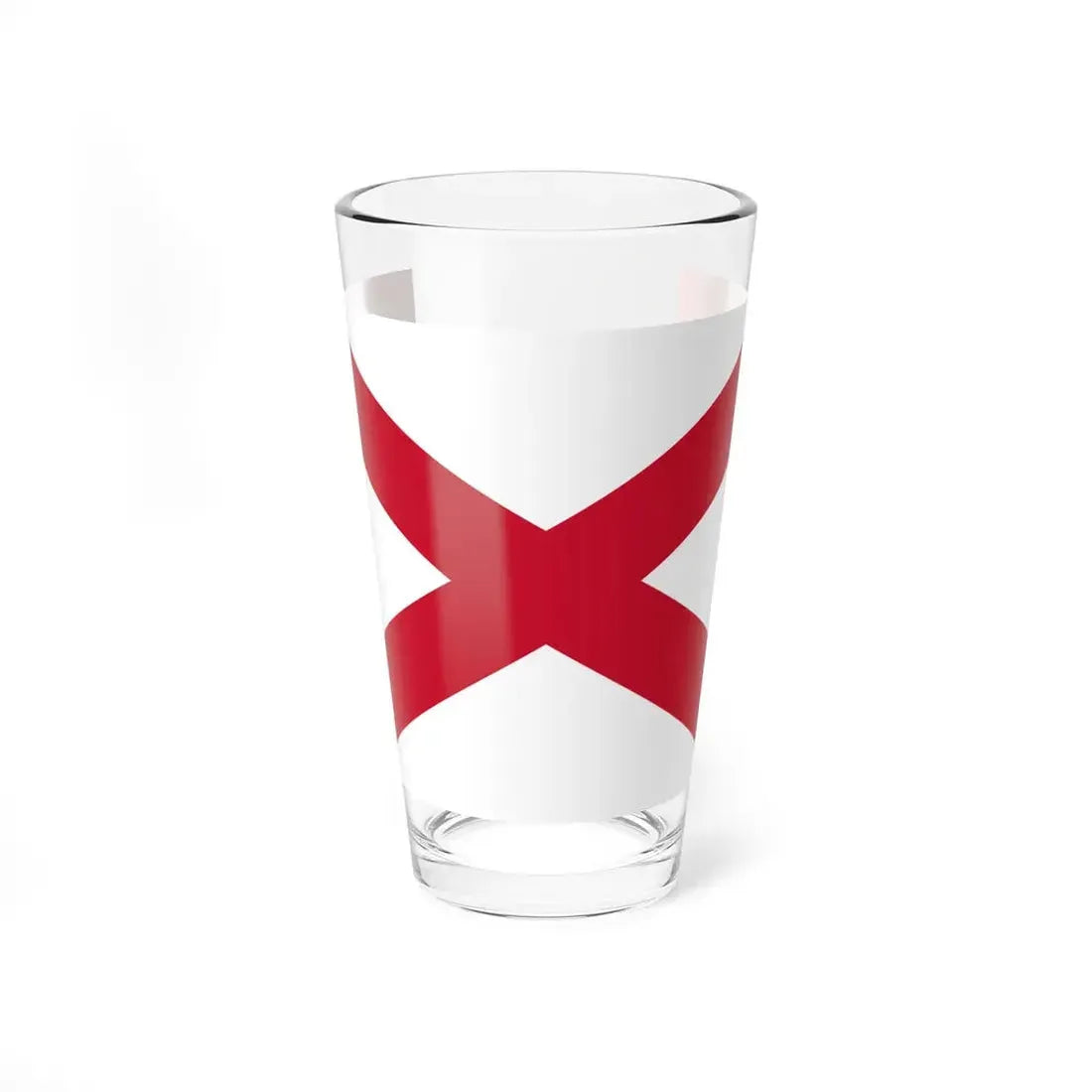 Saint Patricks Saltire (Ireland) Pint Glass 16oz 16oz - Go Mug Yourself