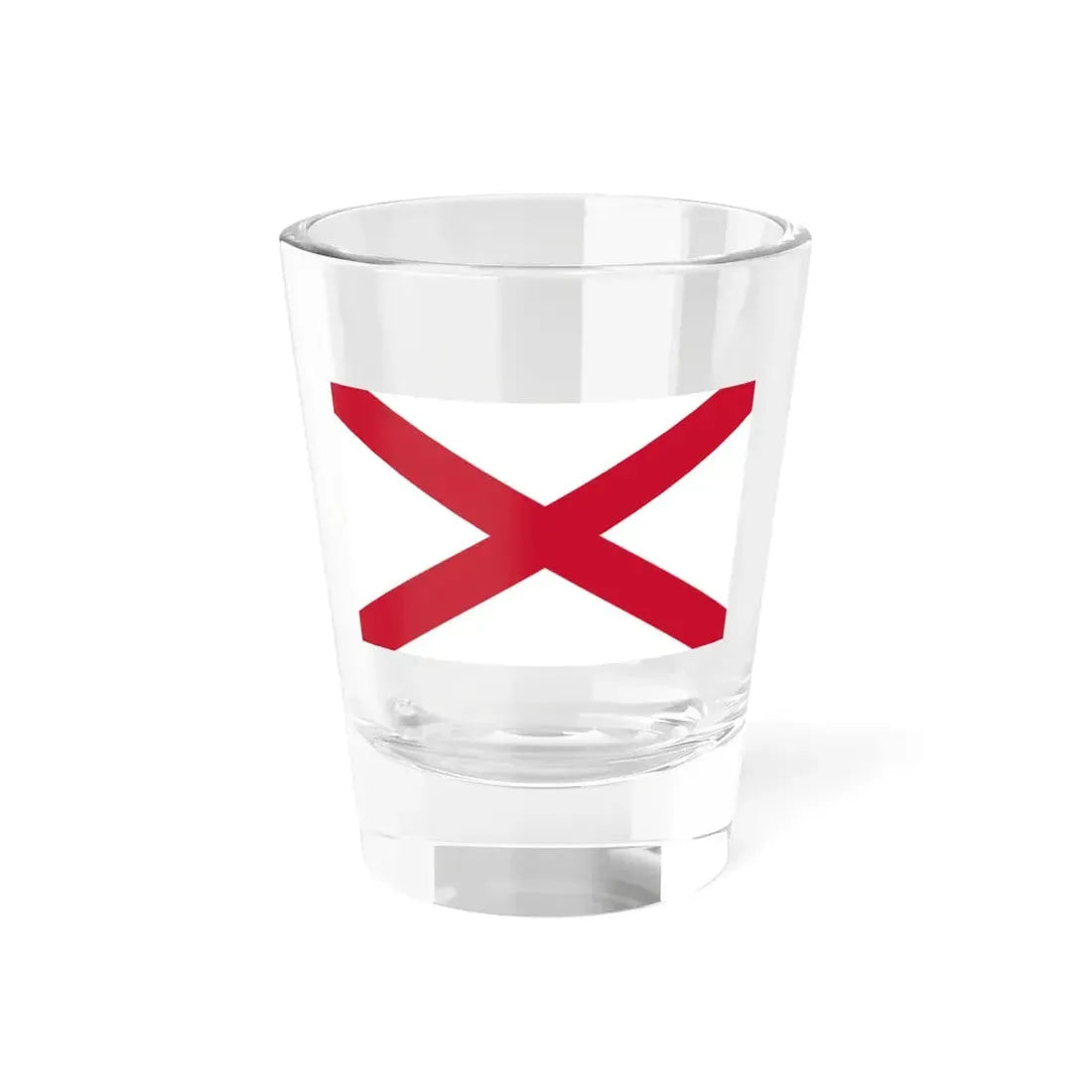 Saint Patricks Saltire (Ireland) Shot Glass 1.5oz 1.5oz - Go Mug Yourself