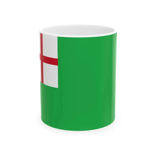 Salem Green Ensign (United States) White Coffee Mug 11oz - Go Mug Yourself