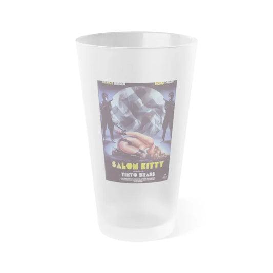 SALON KITTY 1976 Movie Poster - Frosted Pint Glass 16oz 16oz Frosted - Go Mug Yourself