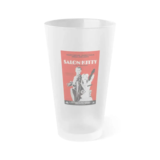 SALON KITTY (3) 1976 Movie Poster - Frosted Pint Glass 16oz 16oz Frosted - Go Mug Yourself