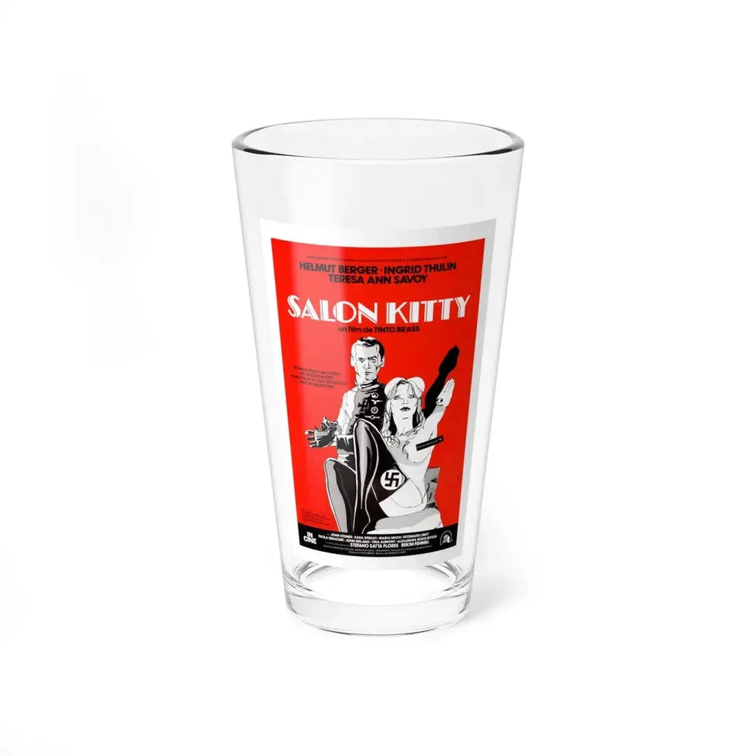 SALON KITTY (3) 1976 Movie Poster - Pint Glass 16oz 16oz - Go Mug Yourself