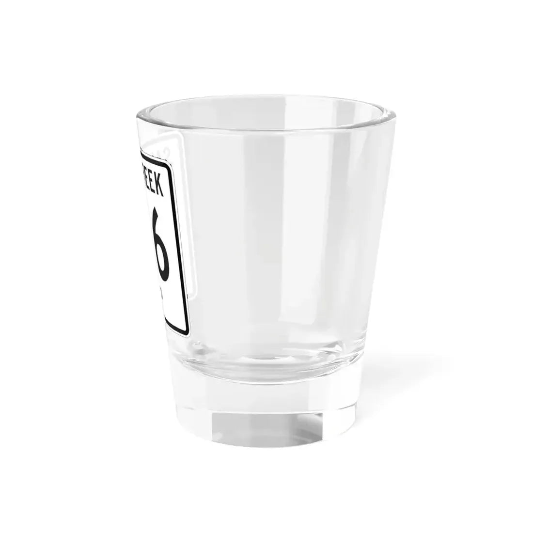 Salt Creek Township Route 616 Holmes County Ohio (Ohio) (Road Sign) Shot Glass 1.5oz - Go Mug Yourself