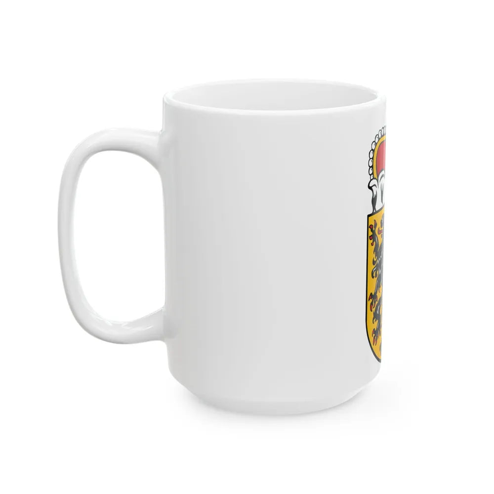 Salzburg Wappen (Austria) White Coffee Mug - Go Mug Yourself