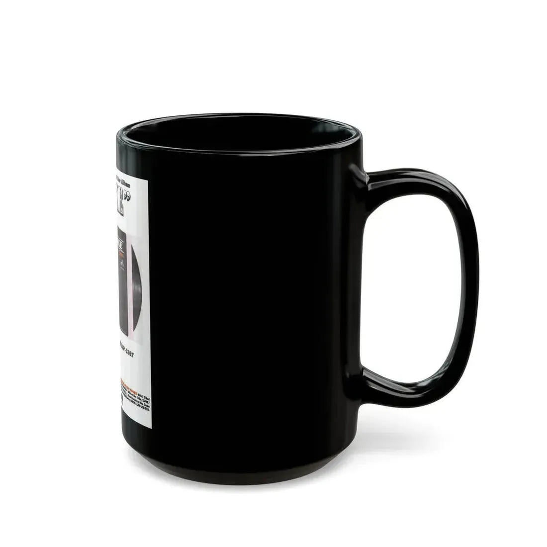 Sam Cooke 1965 I (Music Poster) Black Coffee Mug - Go Mug Yourself