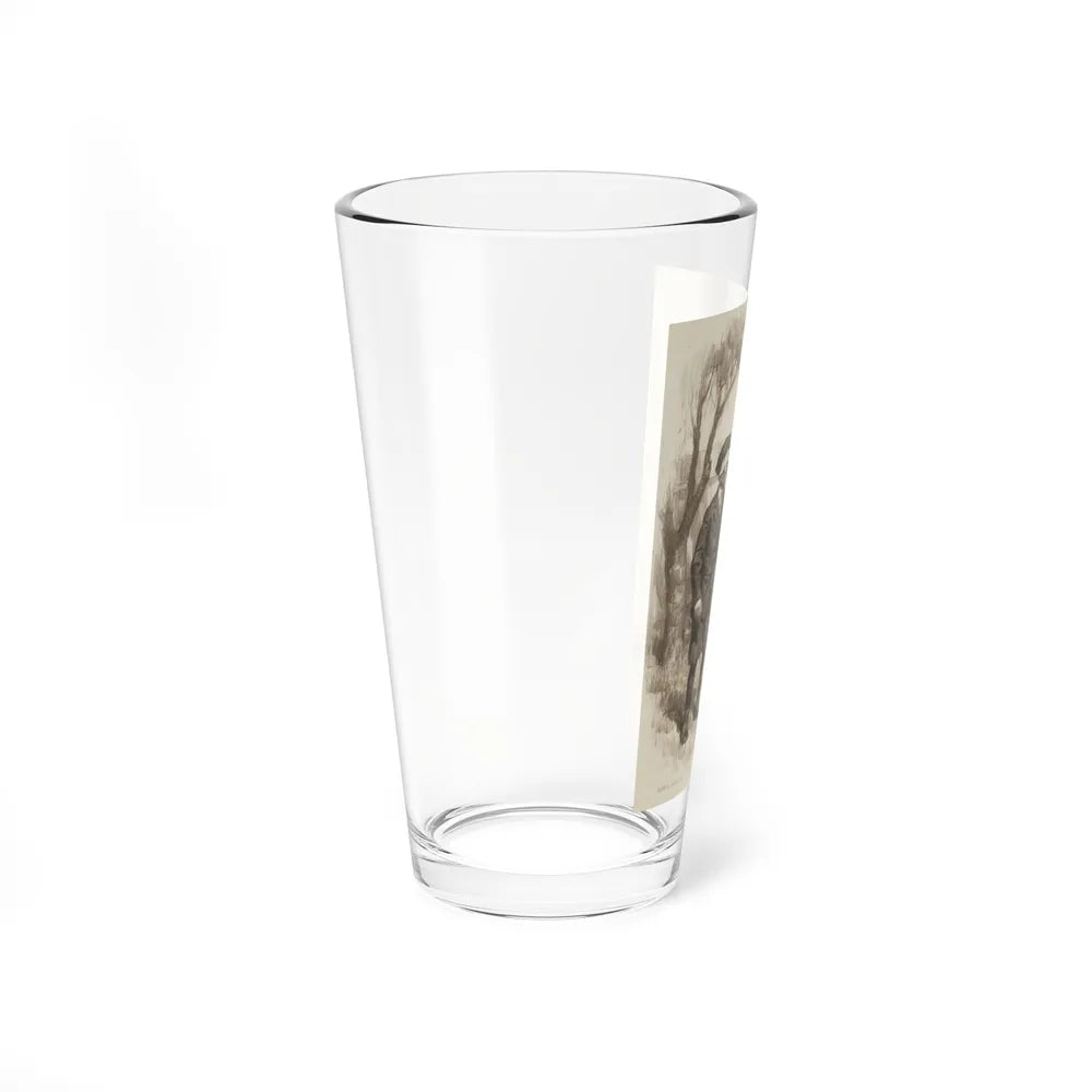 Sam's Beau, Cosmopolitan illustration, April 1917 (Magazine Illustration) Pint Glass 16oz - Go Mug Yourself