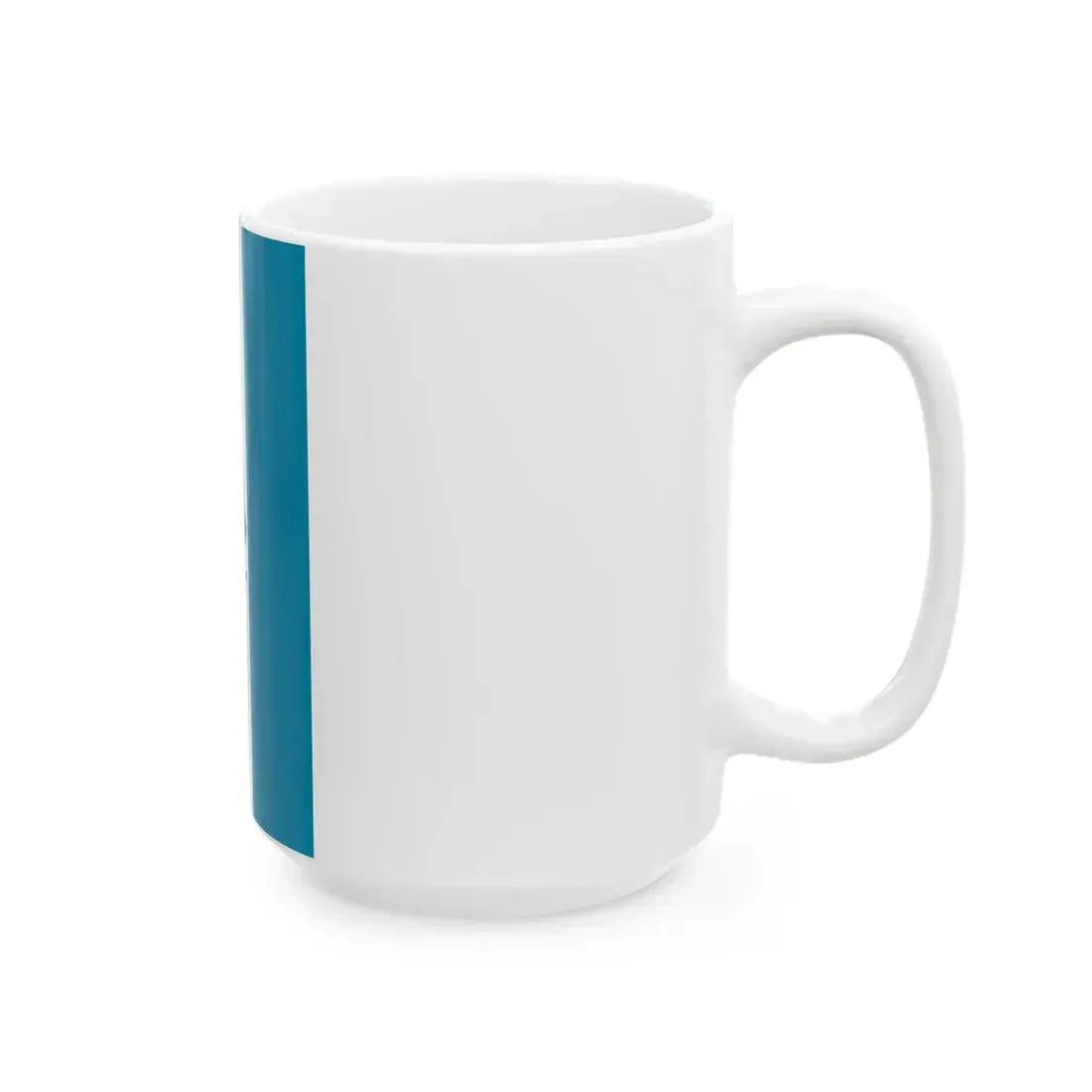 San Marino 1465 Battle Standard - Verter Casali reconstruction (San Marino) White Coffee Mug - Go Mug Yourself