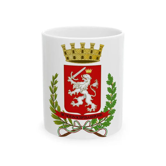 San Miniato-Stemma (Italy) White Coffee Mug 11oz - Go Mug Yourself