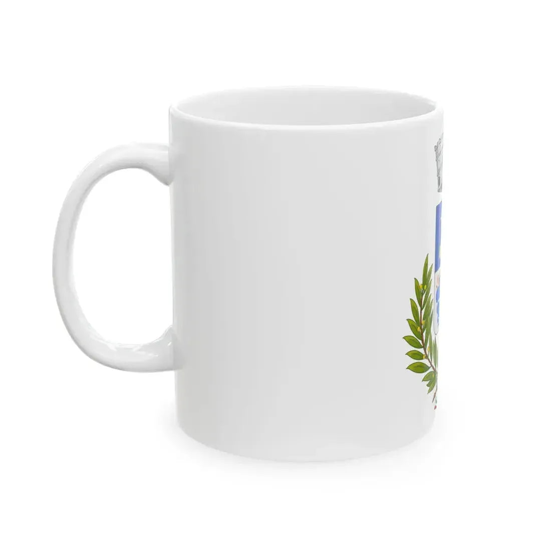 San Zenone al Lambro-Bandiera (Italy) White Coffee Mug - Go Mug Yourself