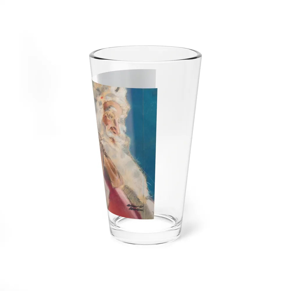 Santa Arrives (Magazine Illustration) Pint Glass 16oz-Go Mug Yourself