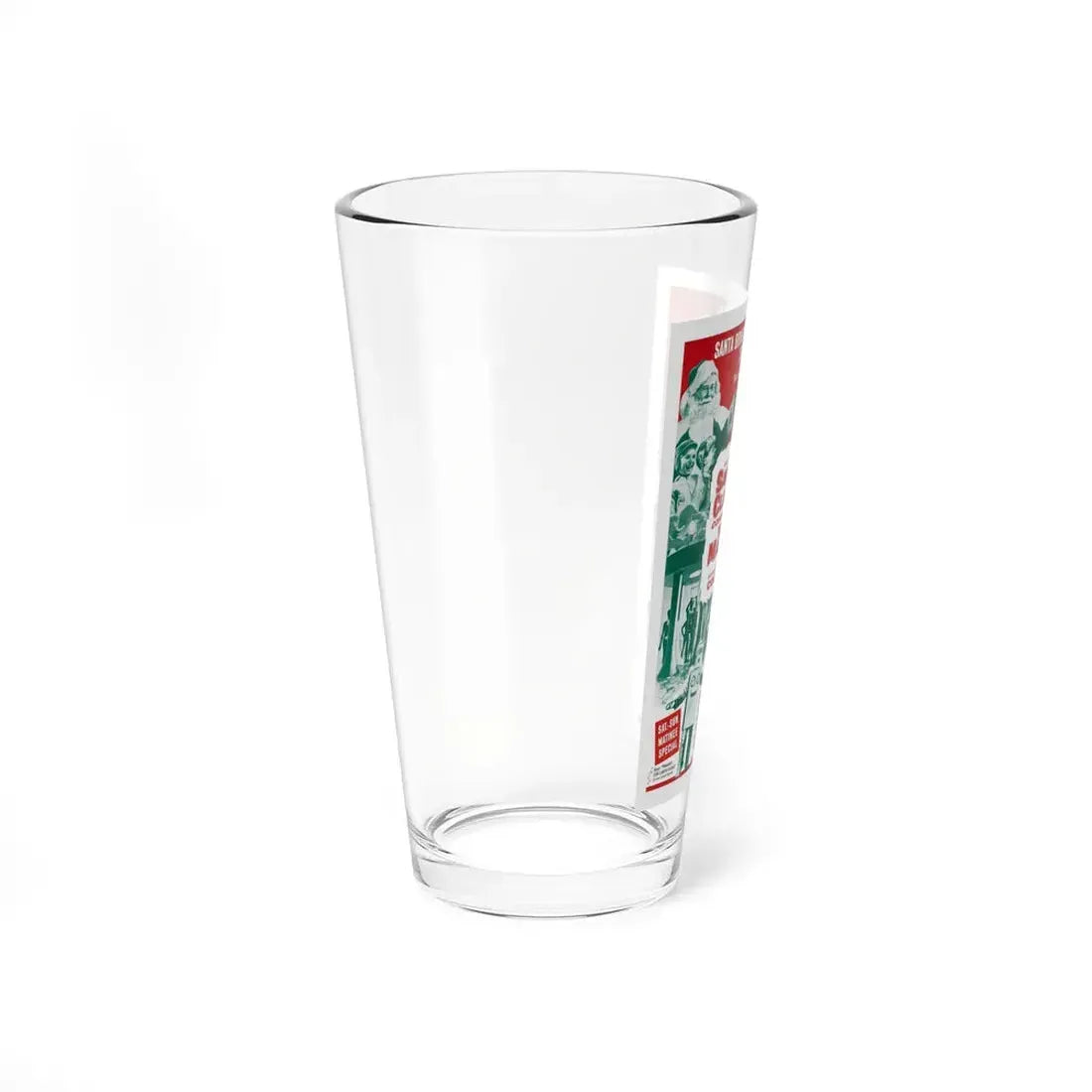 SANTA CLAUS CONQUERS THE MARTIANS 1964 Movie Poster - Pint Glass 16oz - Go Mug Yourself