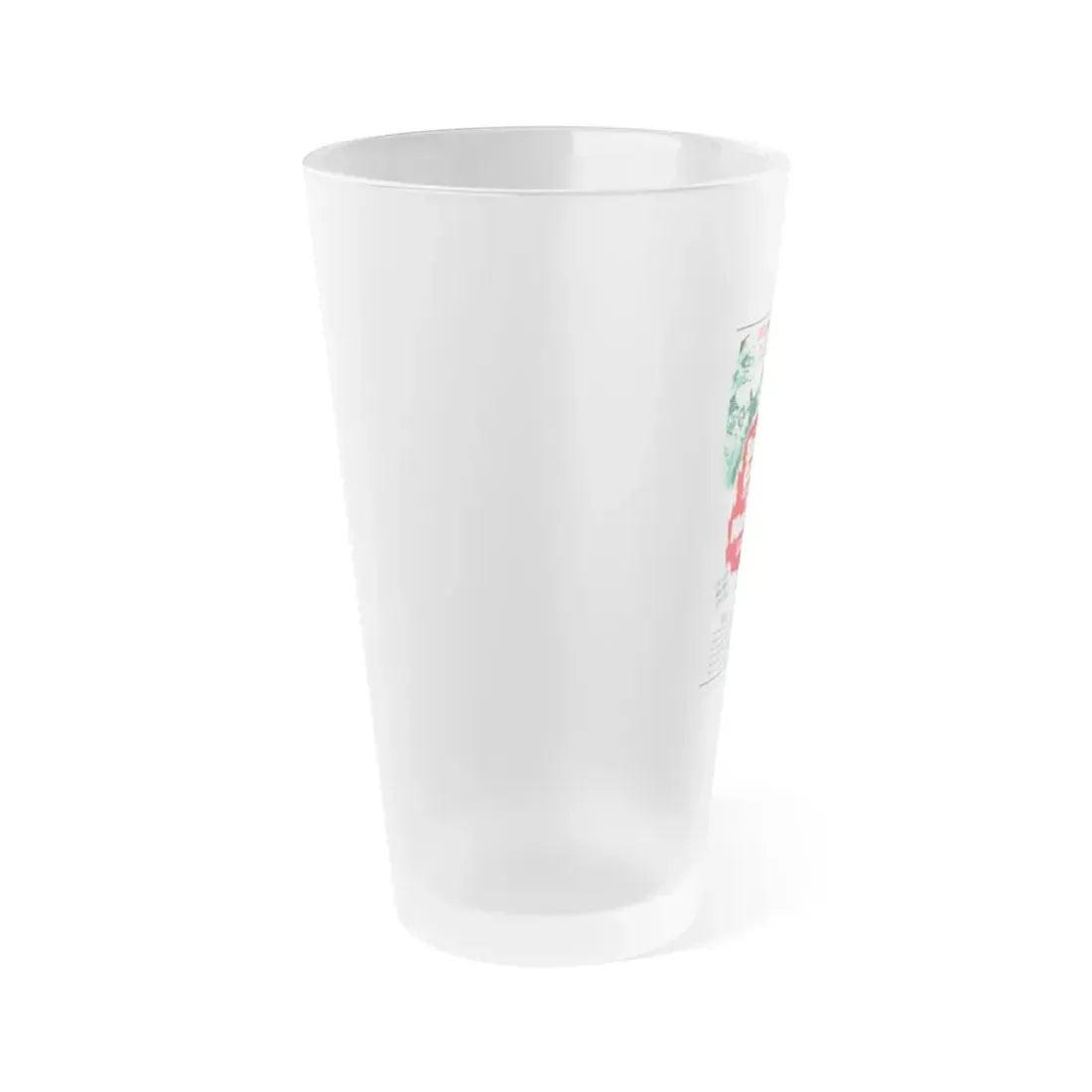 SANTA CLAUS CONQUERS THE MARTIANS (2) 1964 Movie Poster - Frosted Pint Glass 16oz - Go Mug Yourself