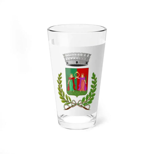 Santa Fiora-Bandiera (Italy) Pint Glass 16oz 16oz - Go Mug Yourself