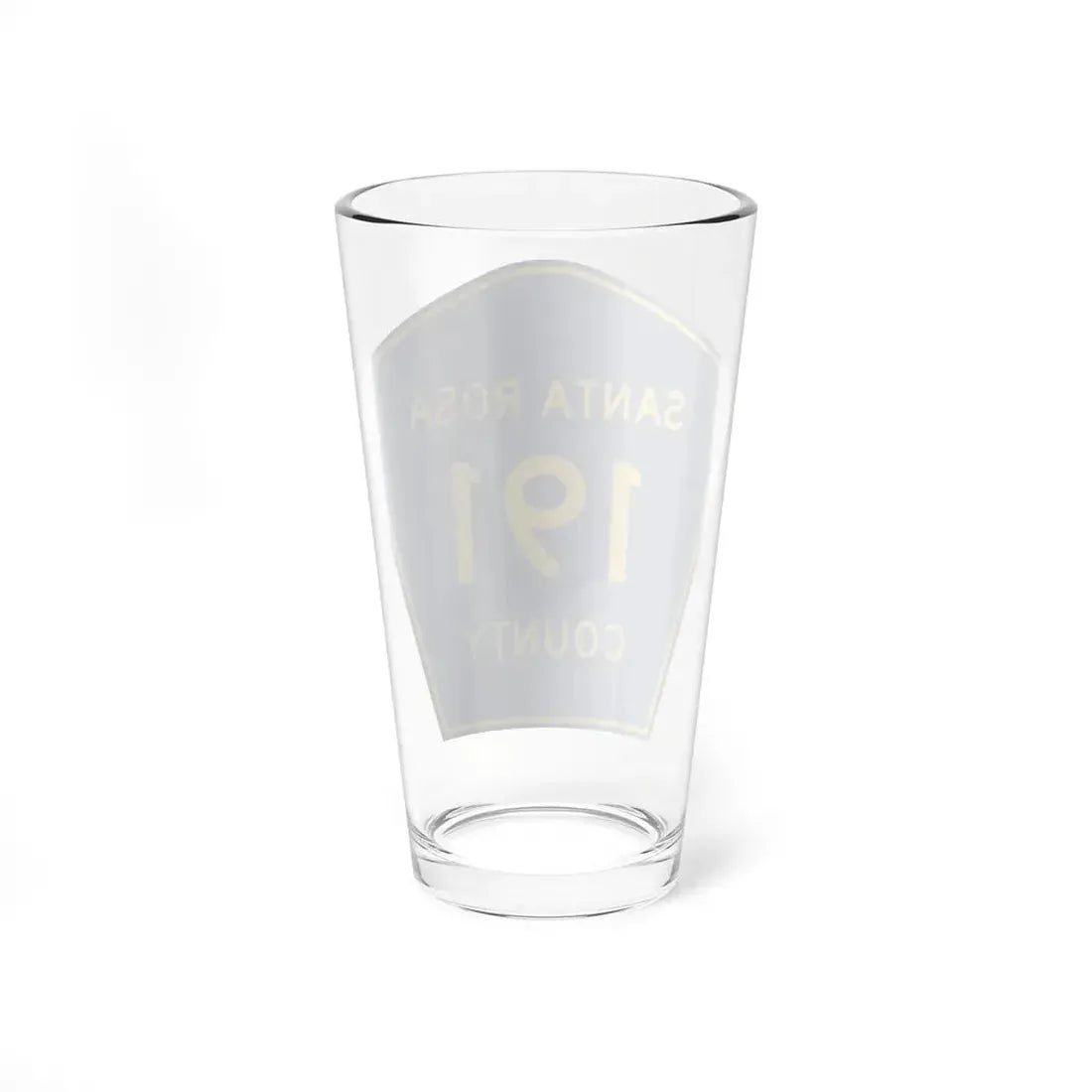 Santa Rosa County 191 (Florida) (Road Sign) Pint Glss 16oz - Go Mug Yourself