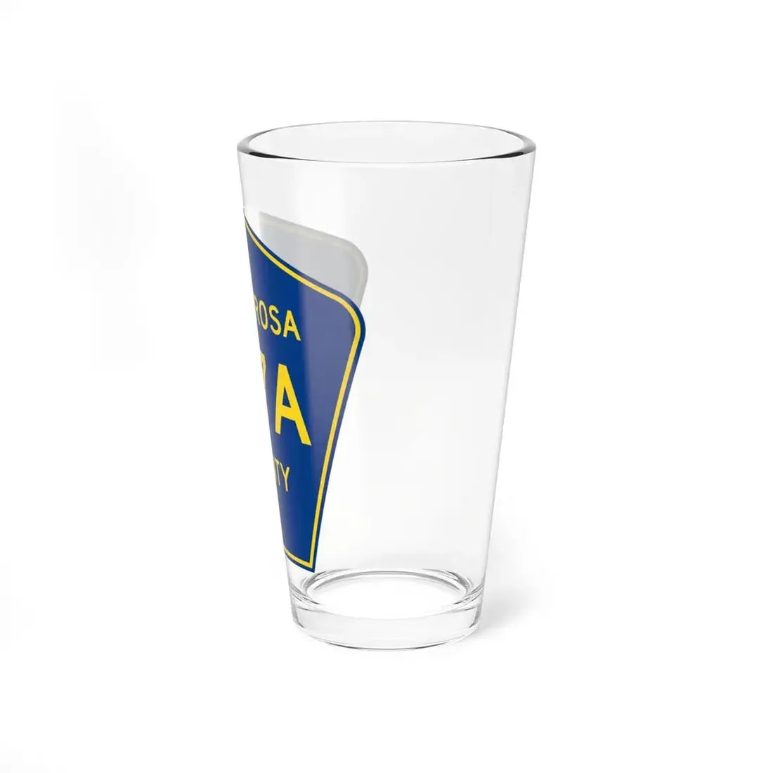 Santa Rosa County 197A (Florida) (Road Sign) Pint Glss 16oz - Go Mug Yourself