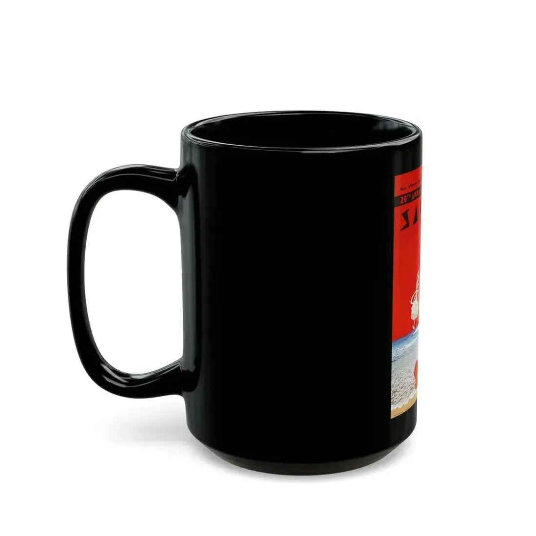santana 20th anniversary celebration concert 1981 (Music Poster) Black Coffee Mug - Go Mug Yourself