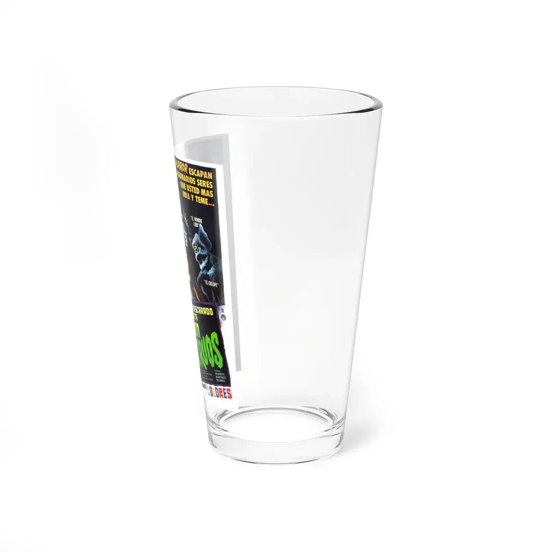 SANTO AND BLUE DEMON VS THE MONSTERS 1970 Movie Poster - Pint Glass 16oz - Go Mug Yourself