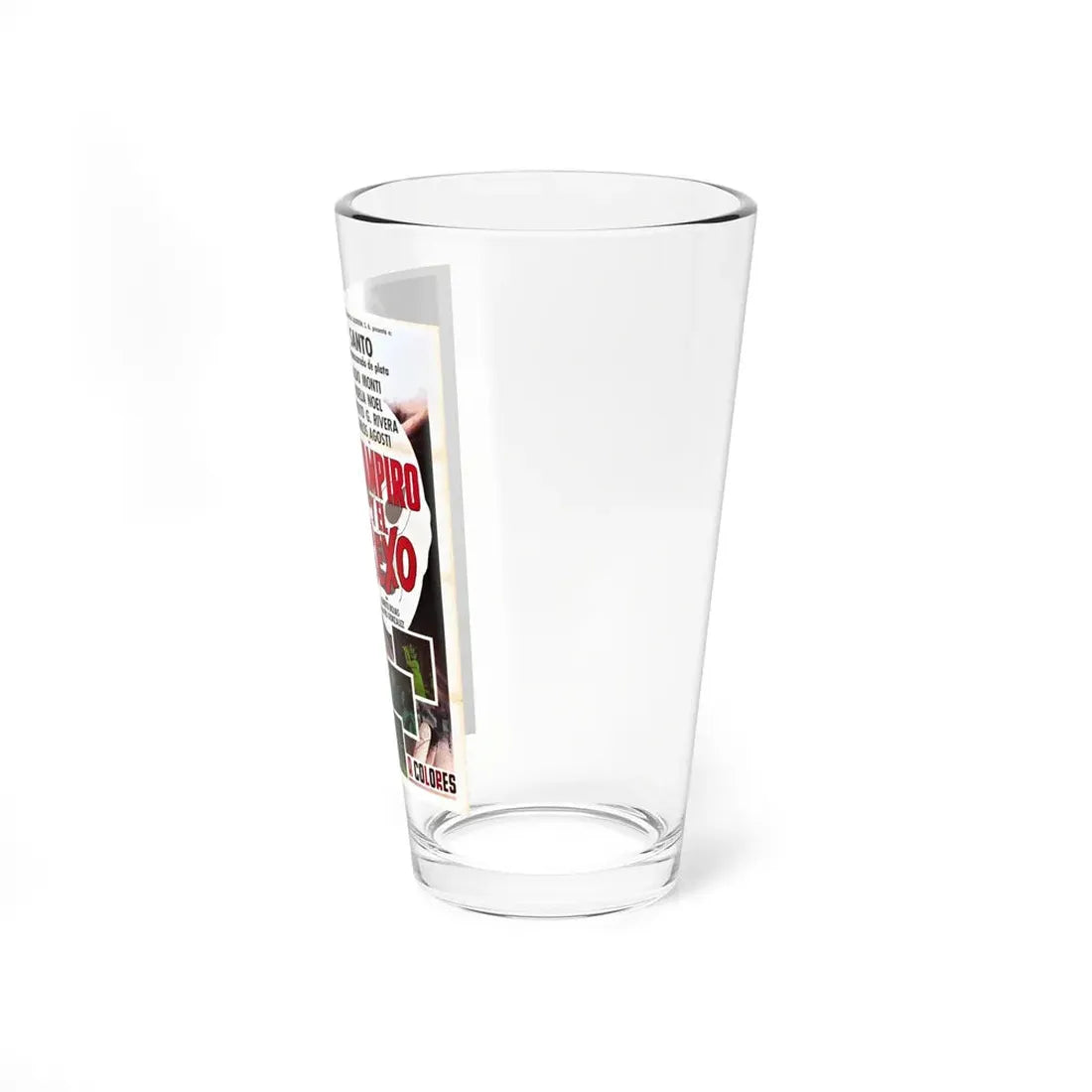 SANTO AND DRACULA'S TREASURE 1969 Movie Poster - Pint Glass 16oz - Go Mug Yourself