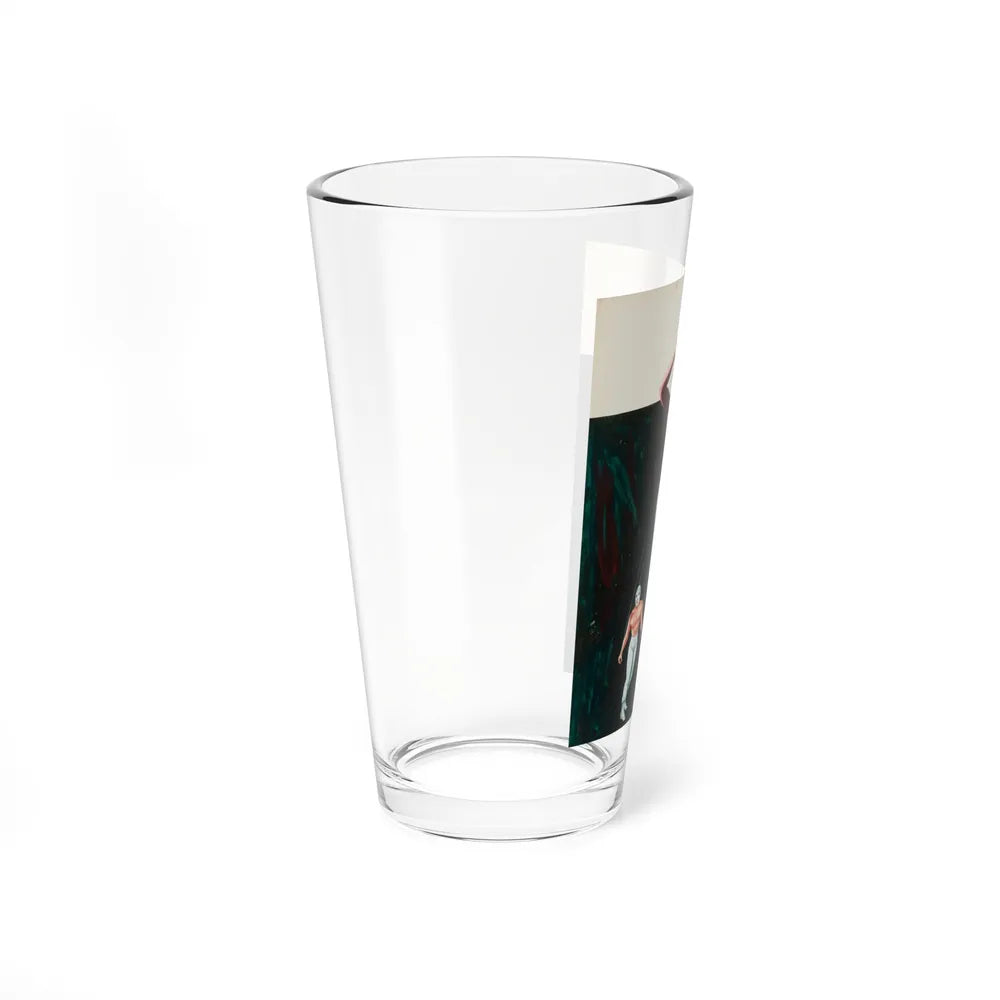Santo, El Enmascarado De Plata, Mexican comic book cover (1) - Pint Glass 16oz - Go Mug Yourself
