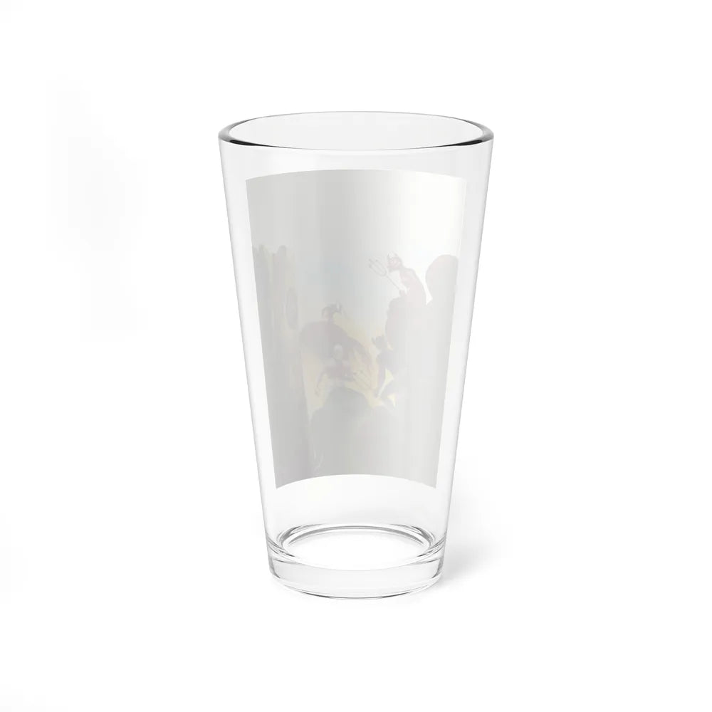 Santo, El Enmascarado De Plata, Mexican comic book cover (2) - Pint Glass 16oz - Go Mug Yourself