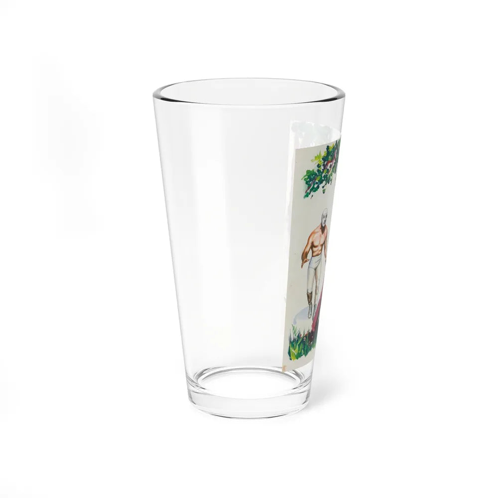 Santo, El Enmascarado De Plata, Mexican comic book cover (3) - Pint Glass 16oz - Go Mug Yourself