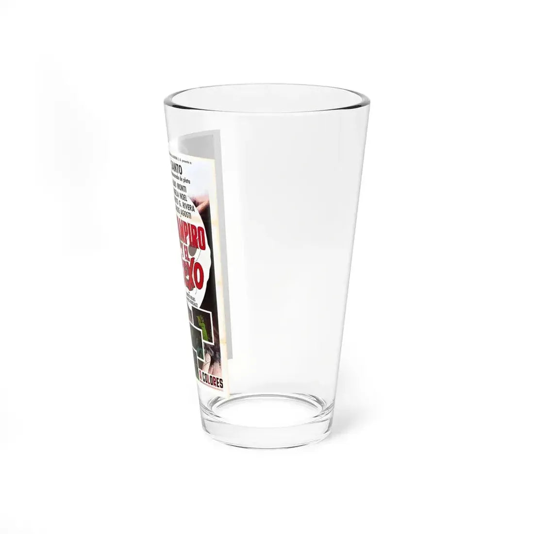 SANTO IN THE TREASURE OF DRACULA 1969 Movie Poster - Pint Glass 16oz - Go Mug Yourself