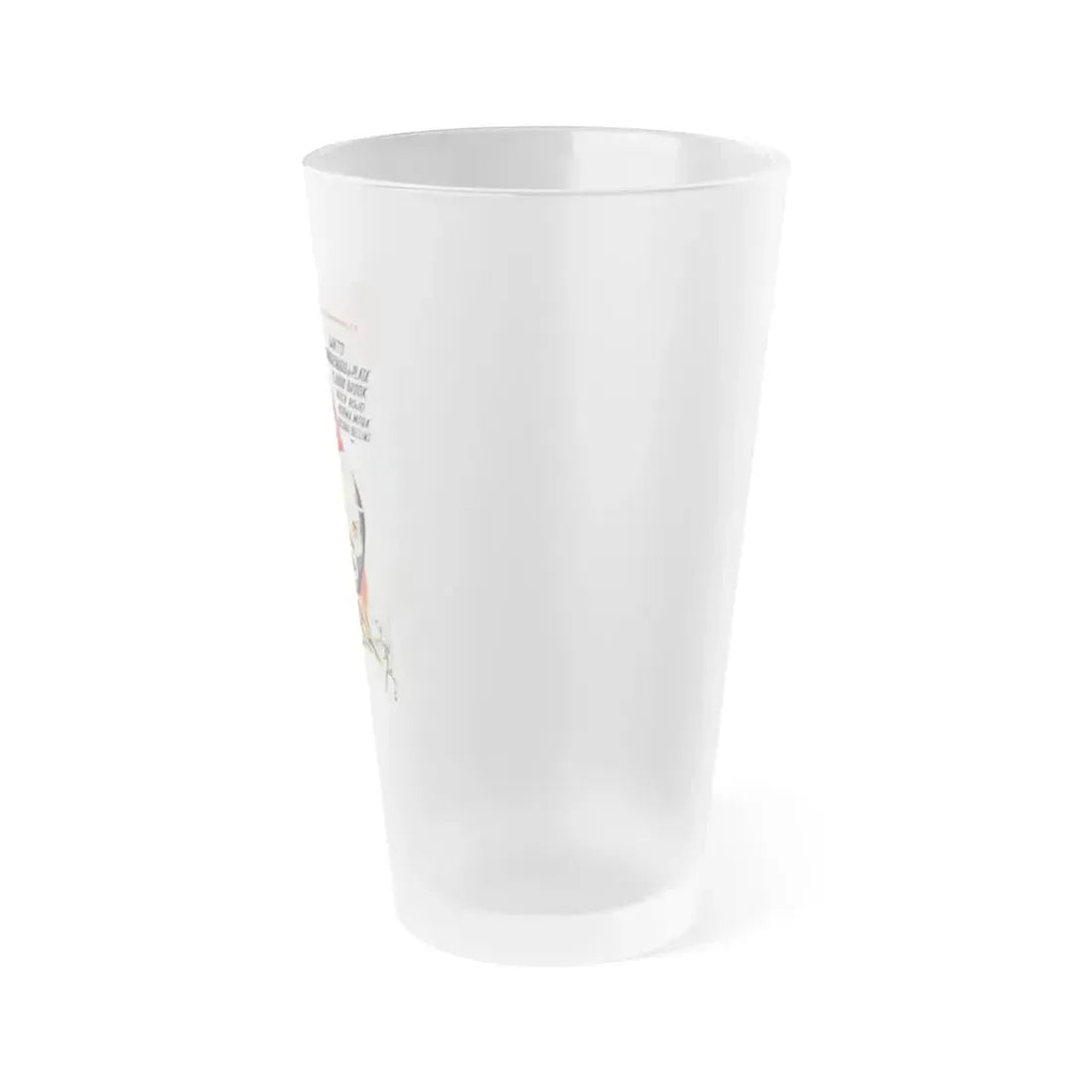 SANTO IN THE WAX MUSEUM 1963 Movie Poster - Frosted Pint Glass 16oz - Go Mug Yourself